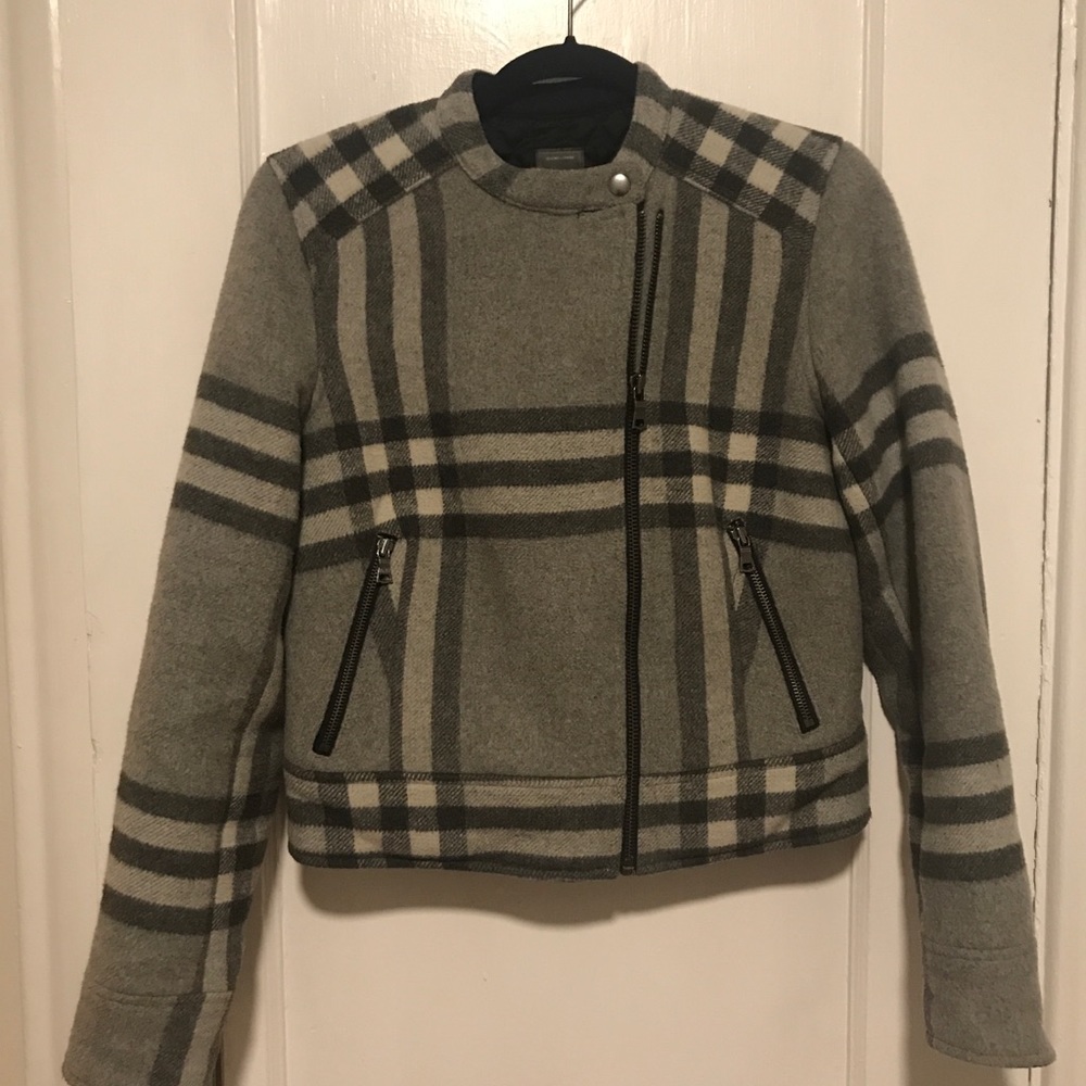 GAP | Plaid Moto Jacket | S